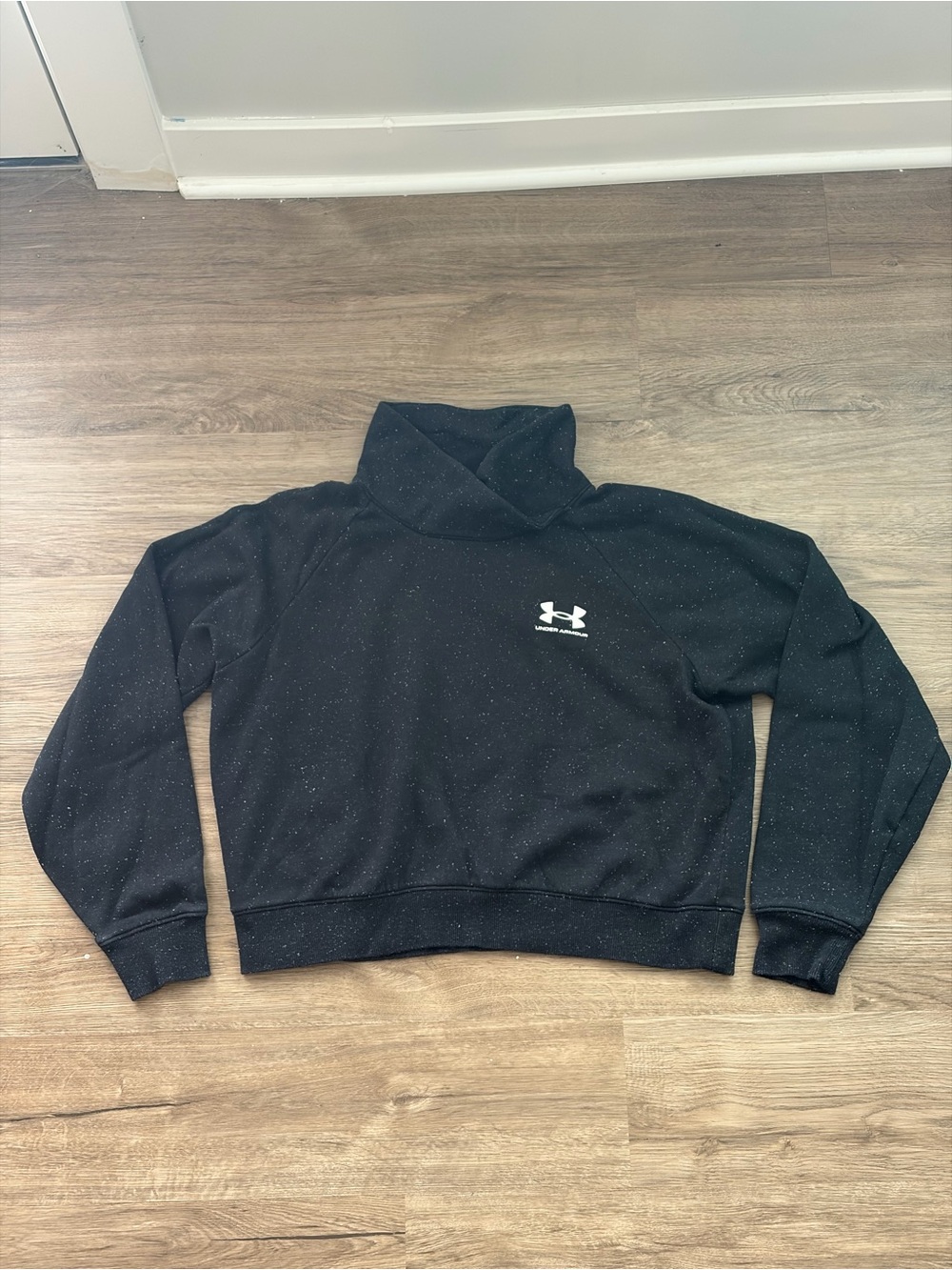 Under Armour Women’s Rival Fleece Wrap Neck Sweatshirt Size S/M - Picture 2 of 7